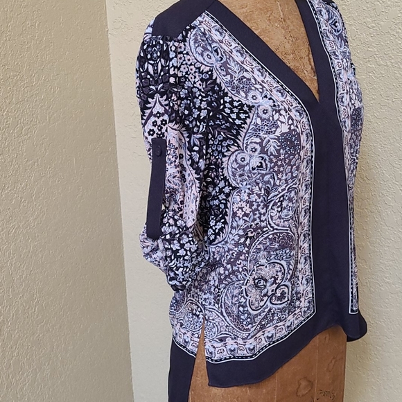 BCBG MAXAZRIA MISTY MORNING ALI HI LOW TOP SIZE XS - Picture 5 of 8